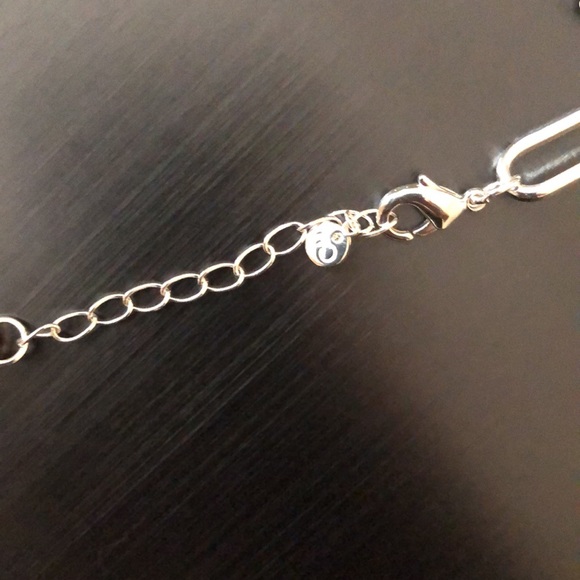Macy’s And now this Silver plated necklace 18”+ 2” Extender. Brand new with 🏷️ - Picture 5 of 8